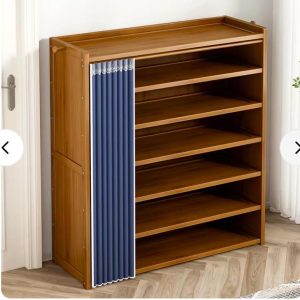 6T Bamboo Shoe Rack 70cm