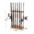 Fishing Rod Rack 14-Rod Natural Wood