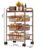 Gemini_Generated_Image_3xm28v3xm28v3xm2 Rolling Storage Cart 4-Tier Wood Top Rack