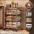 Gemini_Generated_Image_631af3631af3631a Rolling Storage Cart 4-Tier Wood Top Rack