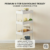 Gemini_Generated_Image_rnsshornsshornss Mobile Rolling Cart Ultra Slim Gap Storage
