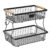 O1CN011V3GYk2LB8A0f9GnR_!!2215501699653-0-cib Fruit Basket 2-Tier Detachable Tabletop Rack