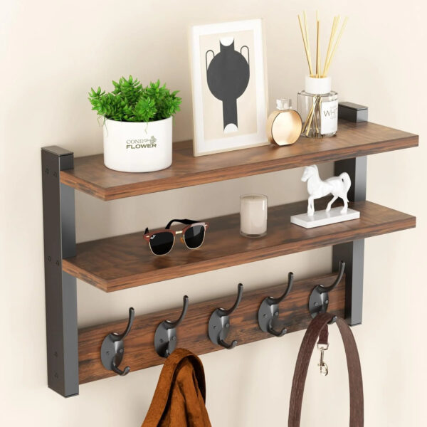O1CN017JbAXX1zJRyDBzBs3_!!1999666693-0-cib Floating Wall Shelf 44cm Wide Entryway Rack