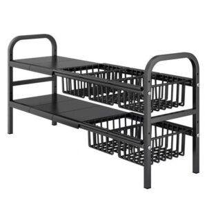 O1CN01XXKOnT1OUlv26cLhs_!!2213673981709-0-cib Under Sink Storage Rack Expandable Cupboard