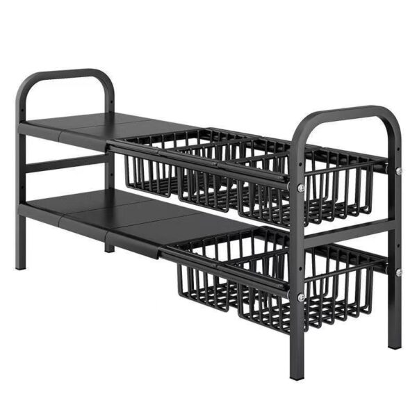 O1CN01XXKOnT1OUlv26cLhs_!!2213673981709-0-cib Under Sink Storage Rack Expandable Cupboard