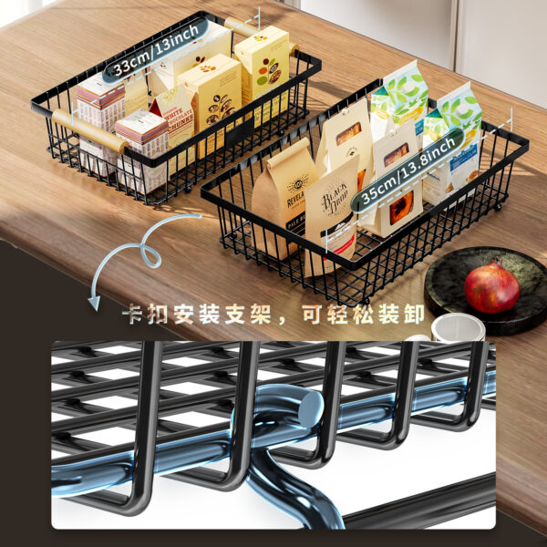 O1CN01Y559kn2LB89xdnVM7_!!2215501699653-0-cib Fruit Basket 2-Tier Detachable Tabletop Rack