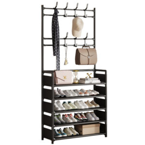 O1CN01xcPiKg1zxkiw8SE99_!!2214111346781-0-cib Entryway Storage Rack 80cm Wide Coat Tree