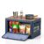 Unknown Outdoor Storage Box 50L Collapsible Wooden Lid