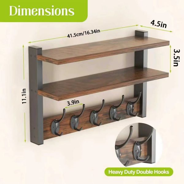 Entryway Storage Rack