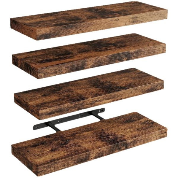 Wall Shelves Set of 4 - BR