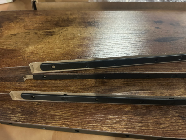 Wall Shelves Set of 4 Floating Storage Rack