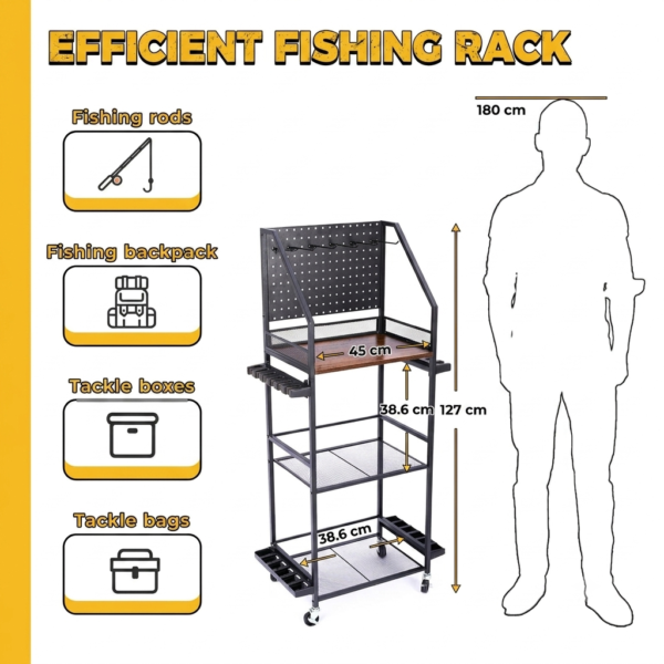 Gemini_Generated_Image_8g9lfl8g9lfl8g9l Fishing Tackle Storage Rack Multi-Tier Rod Holder